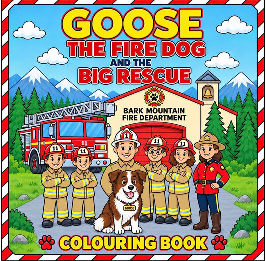 The Big Rescue Colouring Book  (downloadable PDF colouring book )
