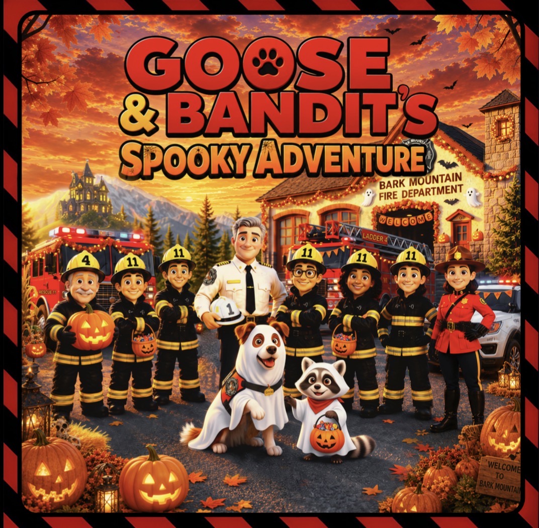 Goose & Bandit's Spooky Adventure eBook (downloadable PDF book )