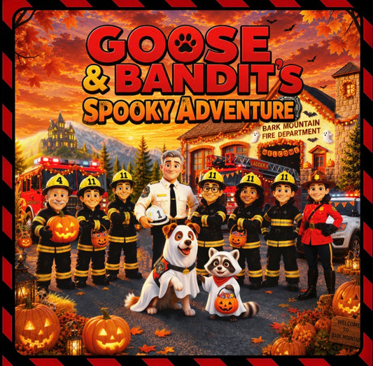 Goose & Bandit's Spooky Adventure eBook (downloadable PDF book )